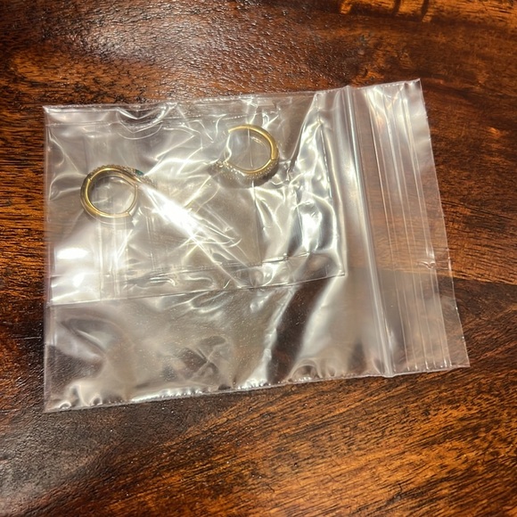 Savvy Cie 18K Over Silver Snake Earrings, New in Original Packaging, Gold Color - Picture 7 of 11